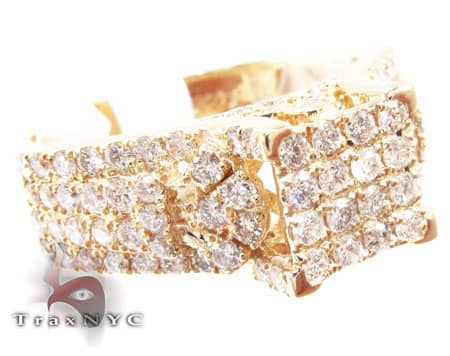 Ladies Yellow Grill Ring 12490 - Image 3