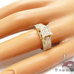 Ladies Yellow Grill Ring 12490 - Image 9