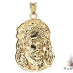 Small Jesus Head Pendant 12651 - Image 4