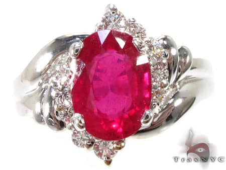 One of a Kind Ruby Ring 2 12860 - Image 2