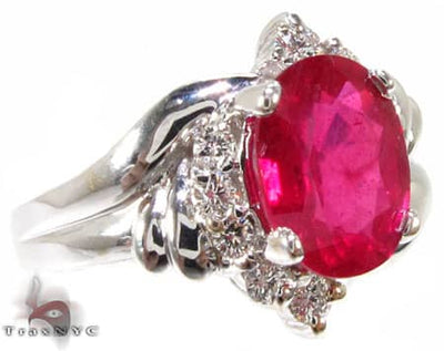 One of a Kind Ruby Ring 2 12860 - Image 1