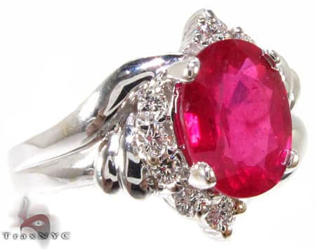 One of a Kind Ruby Ring 2 12860 - Image 1