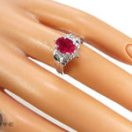 One of a Kind Ruby Ring 2 12860 - Image 8