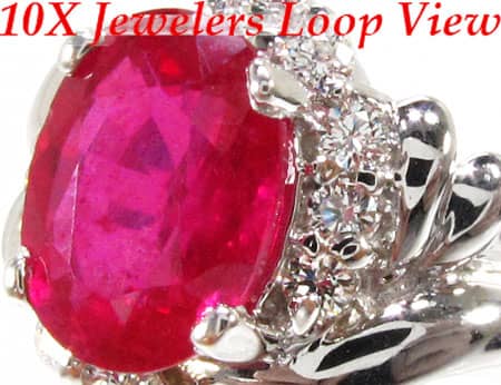 One of a Kind Ruby Ring 2 12860 - Image 4