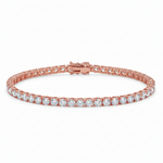 12 Pt lab diamond tennis bracelet – view 1 of 10, TraxNYC item 71689