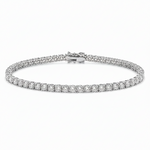 12 Pt lab diamond tennis bracelet – view 2 of 10, TraxNYC item 71689