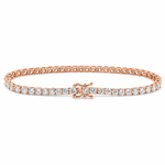 12 Pt lab diamond tennis bracelet – view 6 of 10, TraxNYC item 71689