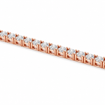 12 Pt lab diamond tennis bracelet – view 8 of 10, TraxNYC item 71689