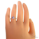 14K Amethyst Solitaire Engagement Ring 66437 - Image 4