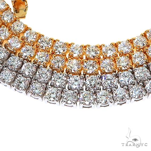 14K Gold tennis chain, 2.4 mm, photo 3 of 6