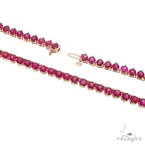 14K Gold tennis chain, 5 mm, photo 5 of 5