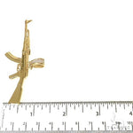 14K Gold AK-47 Pendant 68874 - Image 5