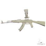 14K Gold AK-47 Pendant 68883 - Image 1