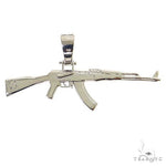 14K Gold AK-47 Pendant 68883 - Image 3