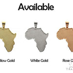 14K Gold African Pendant 66321 - Image 7