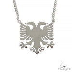 14K Gold Albanian Eagle Diamond Set 66798 - Image 3