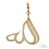 14K Gold Allah Pendant 67399