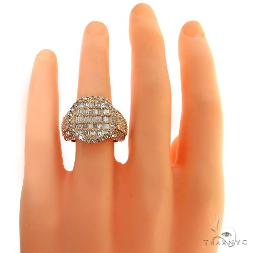 14K Gold Baguette Diamond Ring, photo 6 of 6