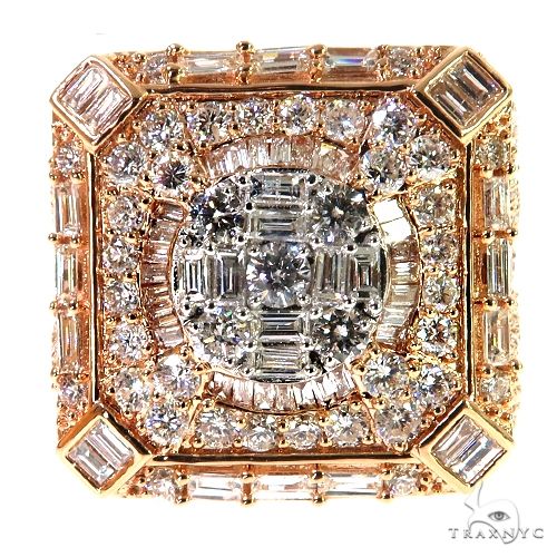 14K Gold Baguette Diamond Ring, photo 2 of 6