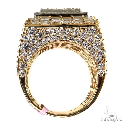 14K Gold Baguette Diamond Ring, photo 4 of 6