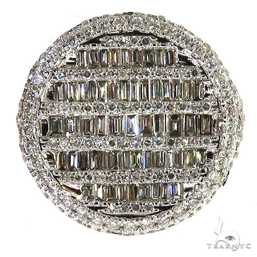 14K Gold Baguette Diamond Ring, photo 2 of 6