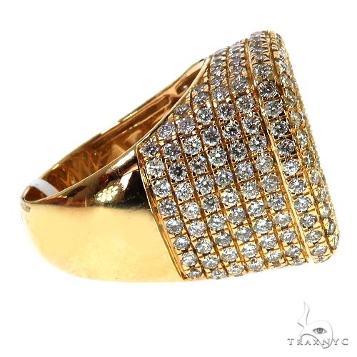 14K Gold Baguette Diamond Ring 67929 - Image 3