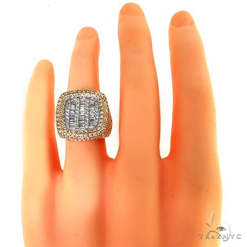 14K Gold Baguette Diamond Ring 67929 - Image 6