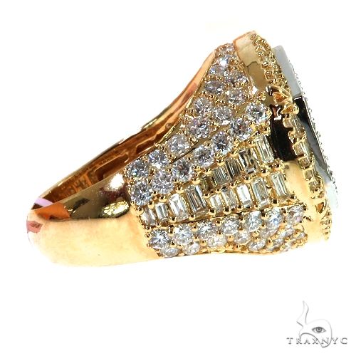 14K Gold Baguette Diamond Ring, photo 3 of 6