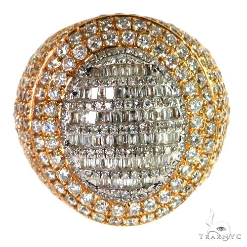 14K Gold Baguette Diamond Ring, photo 2 of 6