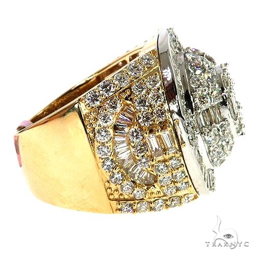 14K Gold Baguette Diamond Ring, photo 3 of 6