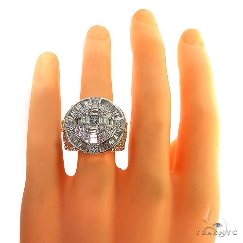 14K Gold Baguette Diamond Ring, photo 6 of 6