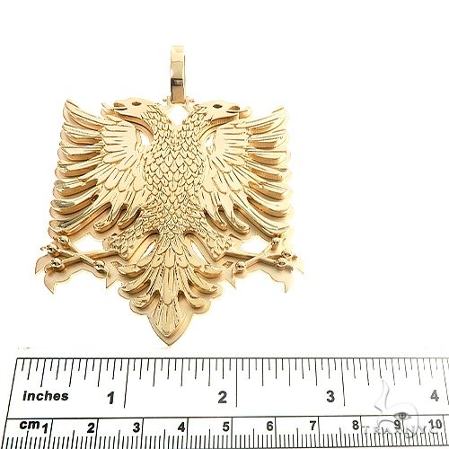 14K Gold Big Albanian Eagle, photo 5 of 5