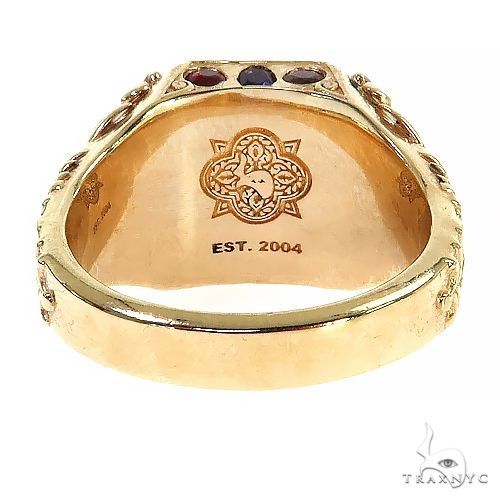 14K Gold Legacy Estate Blue Opal Ring, photo 4 of 6