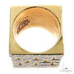 14K Gold Brick City Diamond Ring 68776 - Image 5