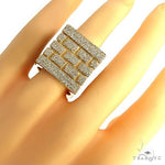 14K Gold Brick City Diamond Ring 68776 - Image 7