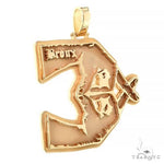 14K Gold Bronx Pendant 67394 - Image 2