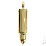 14K Gold Bullet Pendant 66354 - Image 1