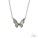 14K Gold Diamond Necklace 66400 - Image 3