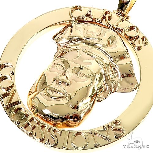 14K Gold 'Chef Carlos Concessions' Pendant 66784 - Image 3