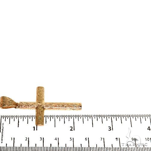 14K Gold Cross Pendant 67594 - Image 6