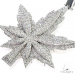 14K Gold Custom Made  Weed Pendant 66729 - Image 3