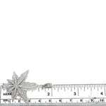 14K Gold Custom Made  Weed Pendant 66729 - Image 6