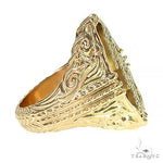 14K Gold Custom Made B Ring 66370 - Image 4