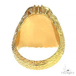 14K Gold Custom Made B Ring 66370 - Image 5