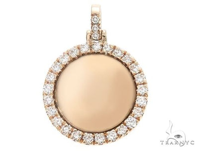 14K Gold Photo Pendant 64797 - Image 1