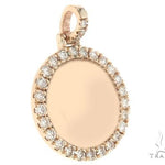 14K Gold Photo Pendant 64797 - Image 2