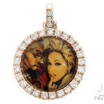 14K Gold Photo Pendant 64797 - Image 8