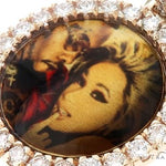 14K Gold Photo Pendant 64797 - Image 9
