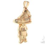 14K Gold Custom Sneakerhead Pendant 66324 - Image 2
