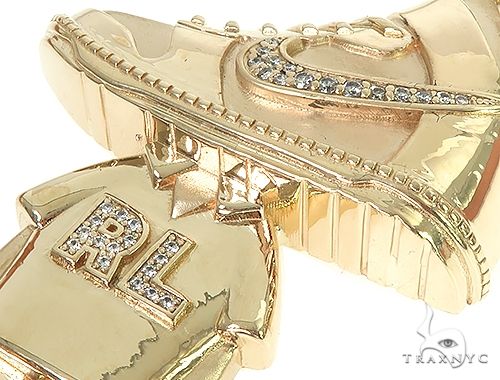 14K Gold Custom Sneakerhead Pendant 66324 - Image 4
